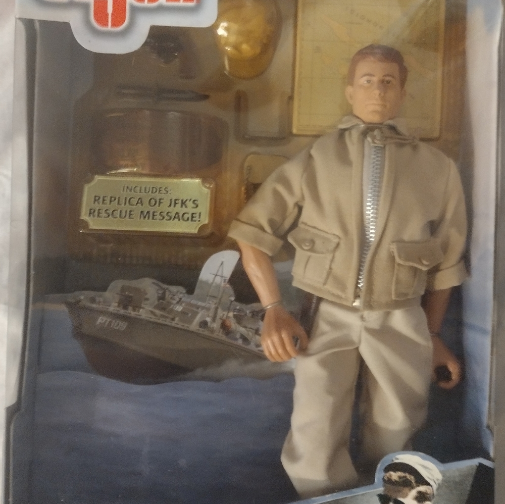 G.I.JOE Classic Collection - John F. Kennedy - PT109 Boat Commander